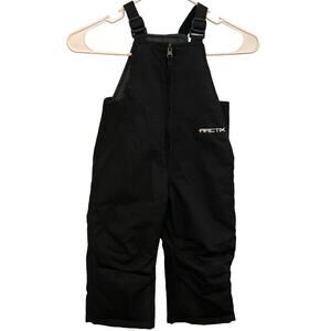 Arctix Ski Bibs Infant Size 24 mos Black EUC